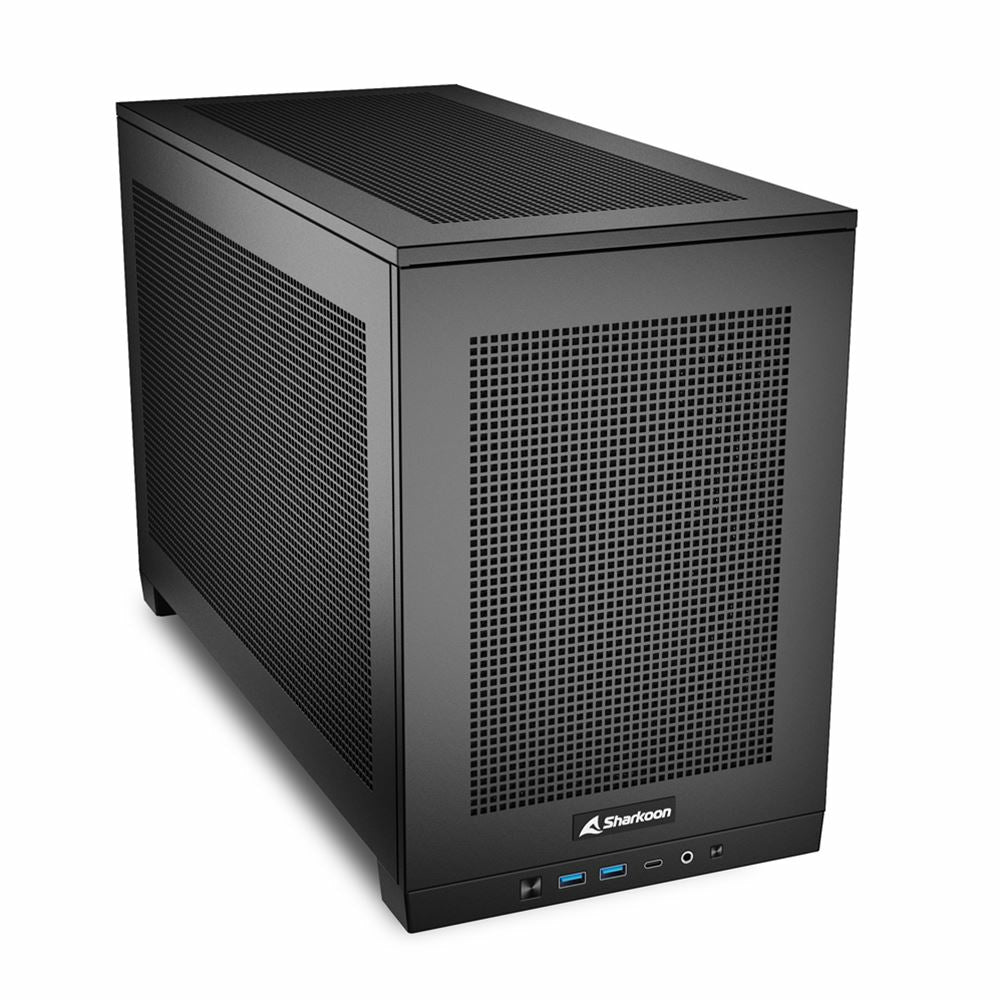Sharkoon REBEL C20 ITX, Tower Chassi - Svart