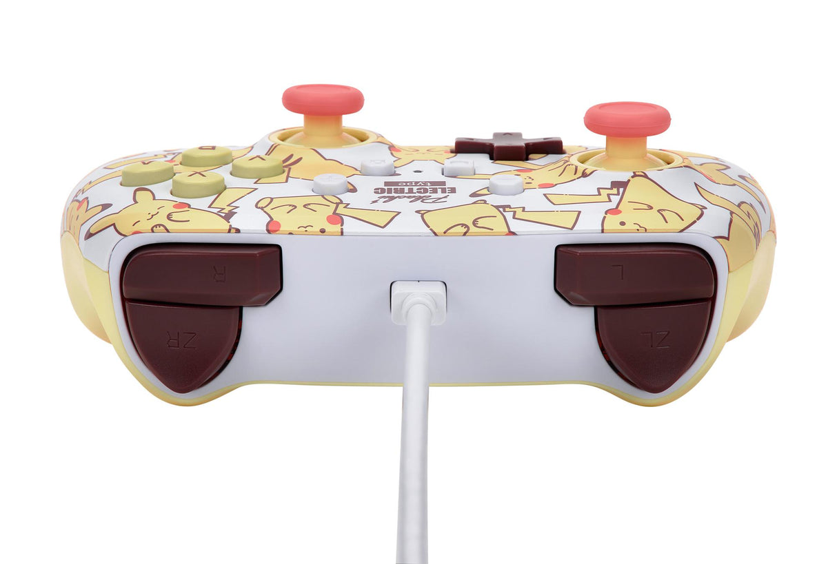 PowerA NSW Enhanced Wired Controller - Pikachu Blush