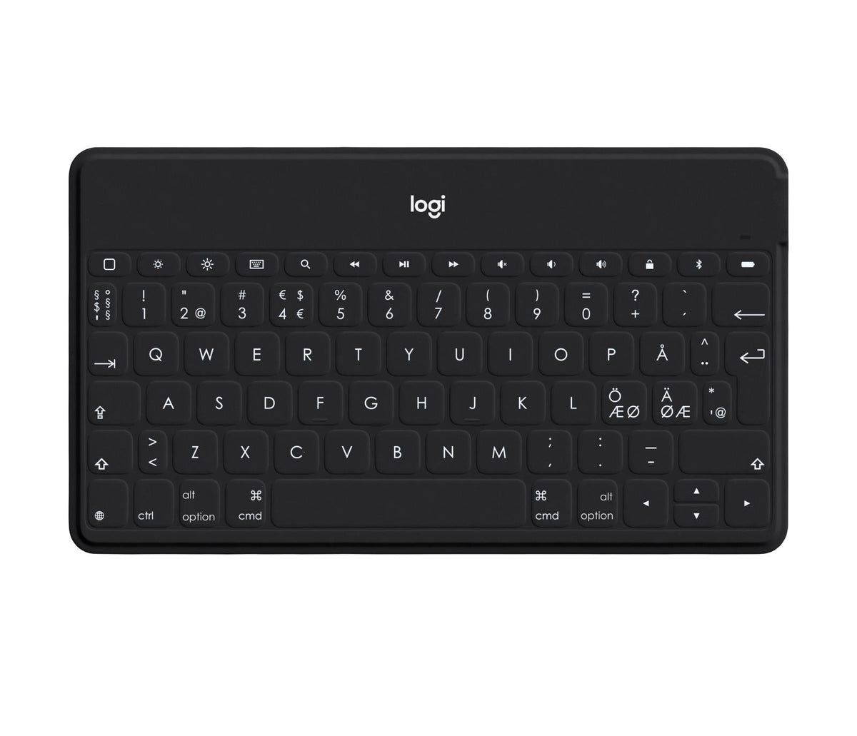 Logitech - Keys-To-Go Black (Nordic) Logitech
