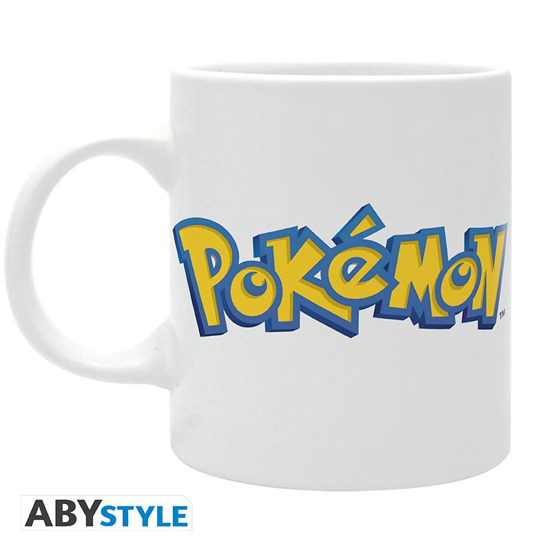 POKEMON - Mug - 320 ml - Logo & Pikachu Abysse