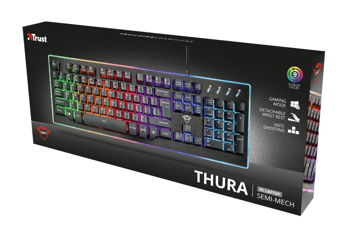 TRUST GXT860 THURA SEMI KEYBOARD ND