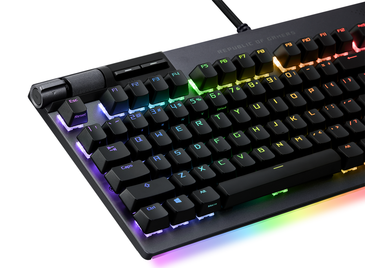 ASUS ROG Strix FLARE II ANIMATE PBT Gaming Tangentbord (NX Red Switches)
