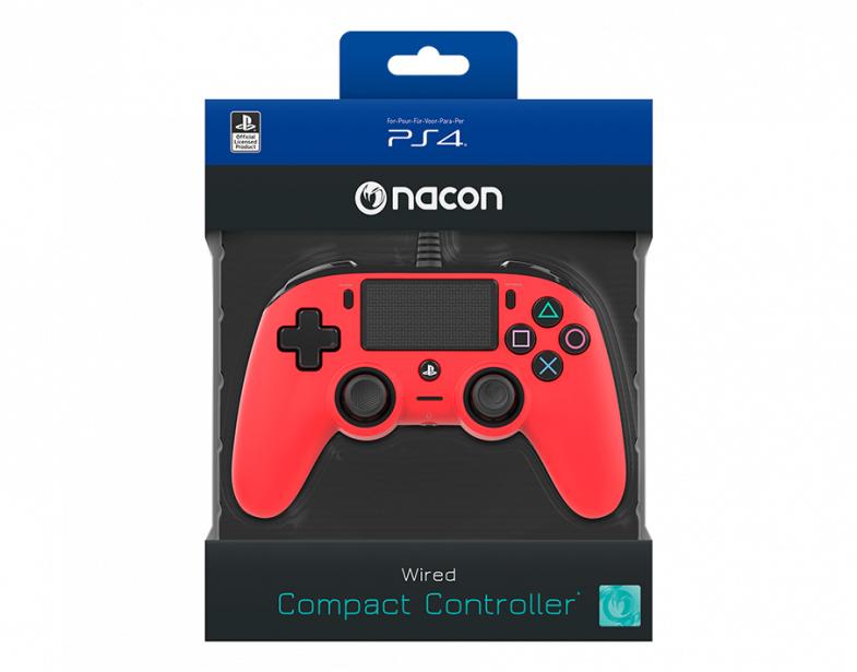 Nacon Compact Controller (röd)