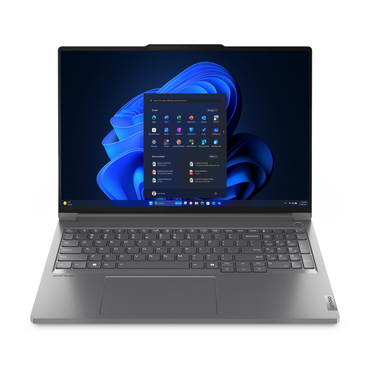 Lenovo ThinkBook 16p G5 IRX 21N5 16 I9-14900HX 32GB 1TB NVIDIA GeForce RTX 4060 / Intel UHD-grafik Windows 11 Pro