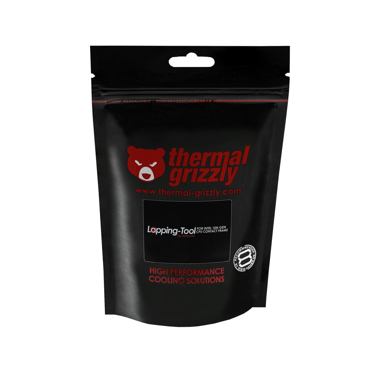 Thermal Grizzly Lapping Tool För 12:e Generationens CPU-kontaktram