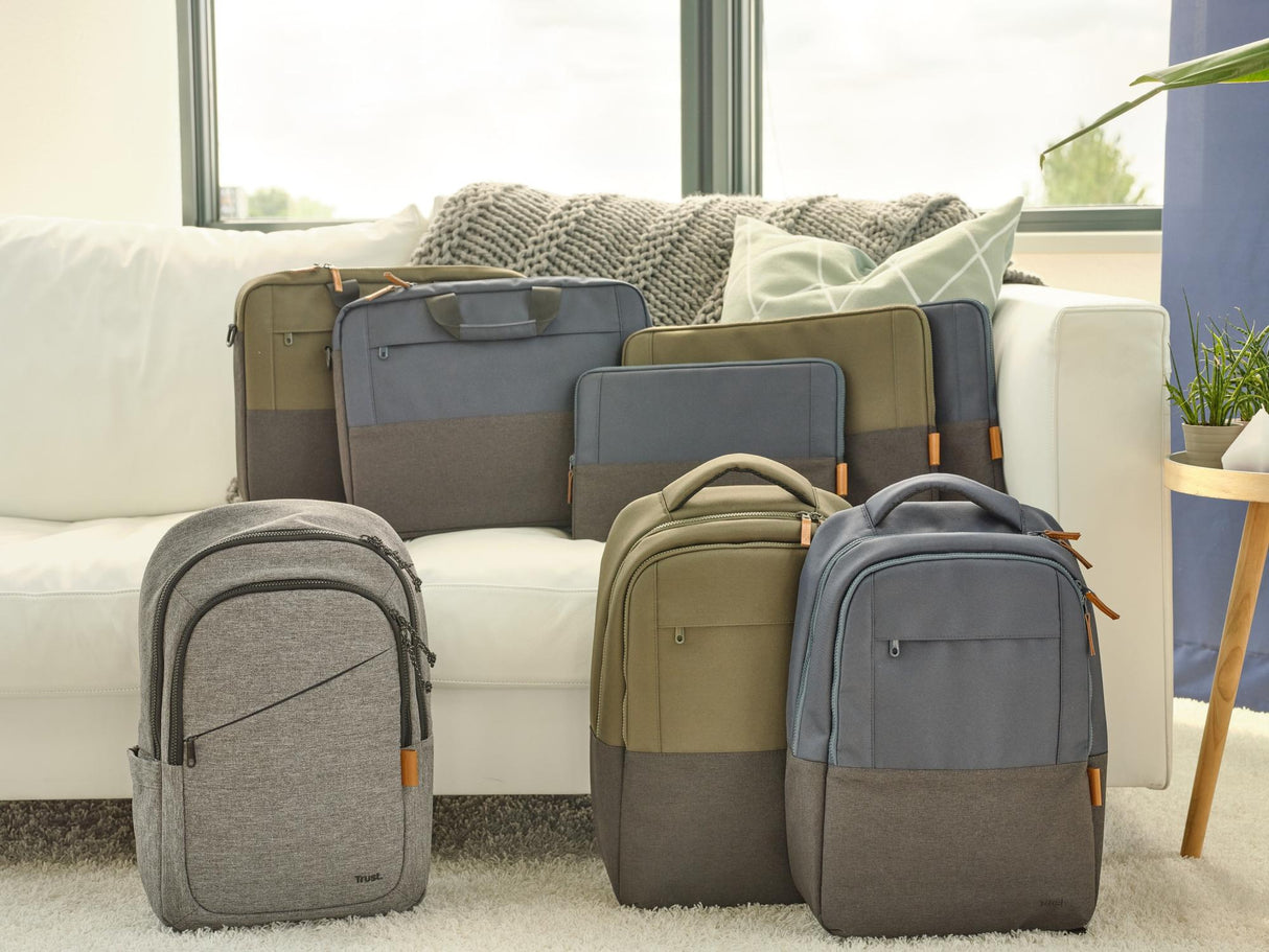 TRUST LISBOA 16 LAPTOP SEEVE - BLÅ