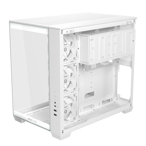 ASUS A32 Plus TG ARGB White – set bagfra (vinkel 2)