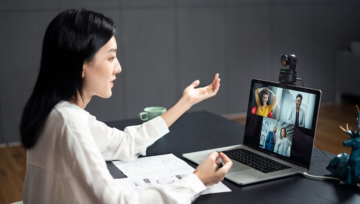 OBSBOT Tiny Webcam 1920 X 1080 Pixlar USB Svart