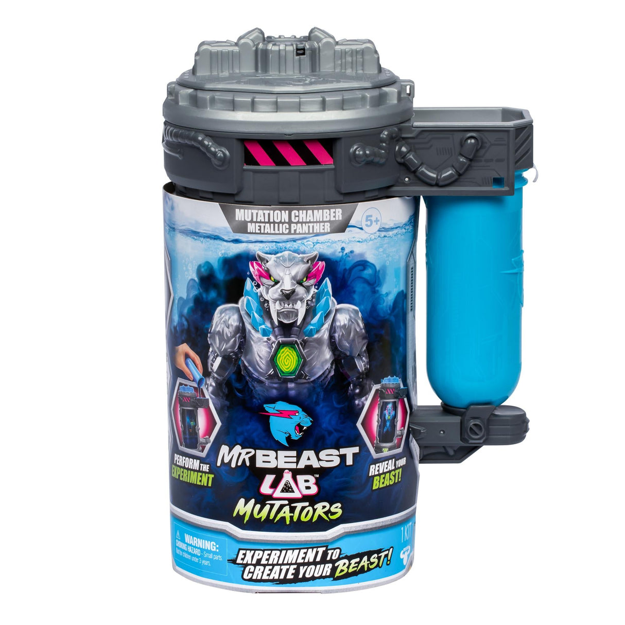 HERR. BEAST LAB - Mutator Action Figs - Metallic Panther (20347)