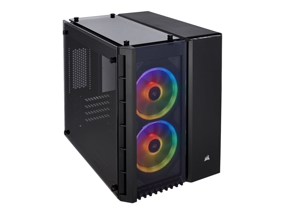 CORSAIR Crystal Series 280X RGB Tower Micro-ATX Svart