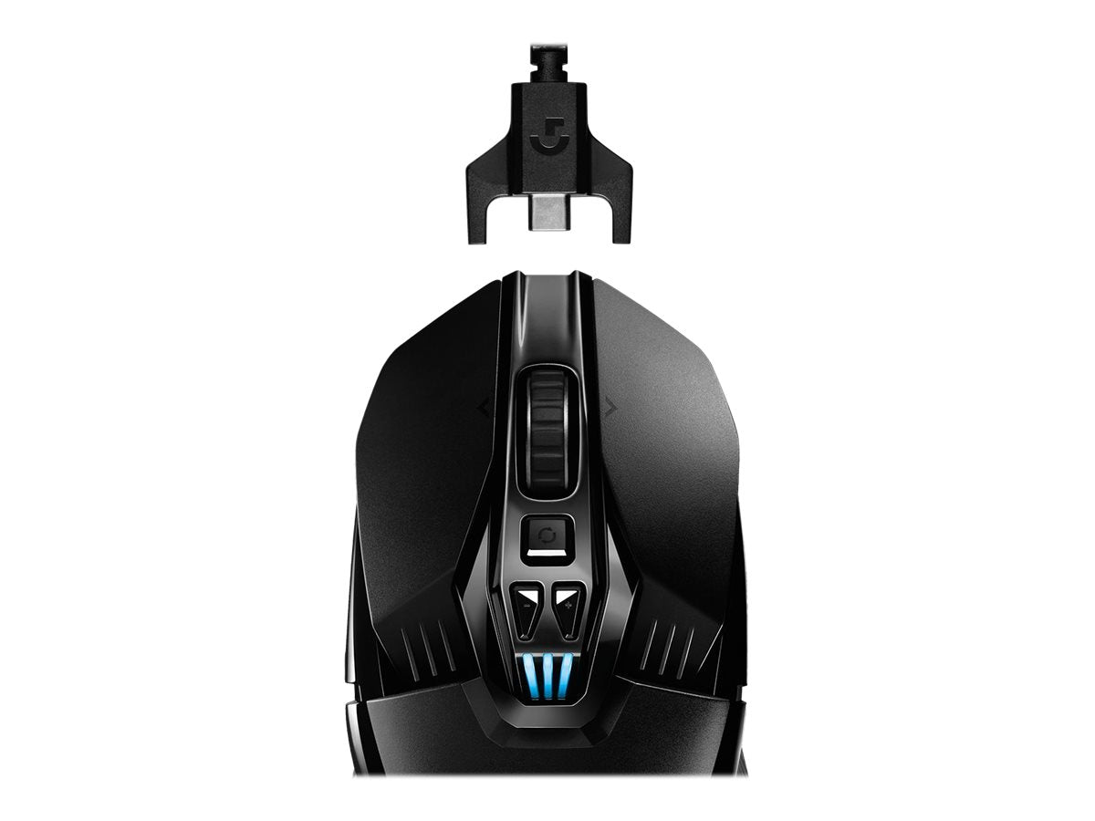 Logitech Wireless Gaming Mouse G903 LIGHTSPEED HERO 16K Sensor Optisk Trådlös Kabel Svart