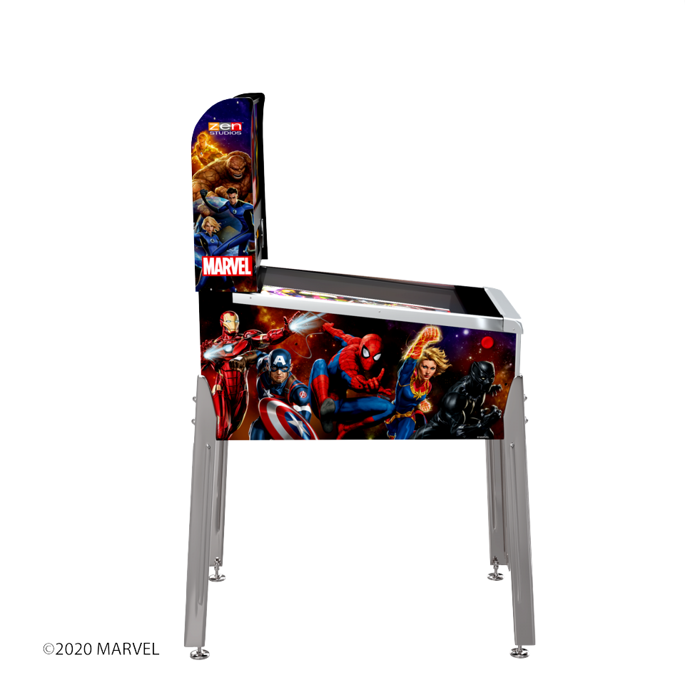 ARCADE 1 Up Marvel Virtual Pinball Machine