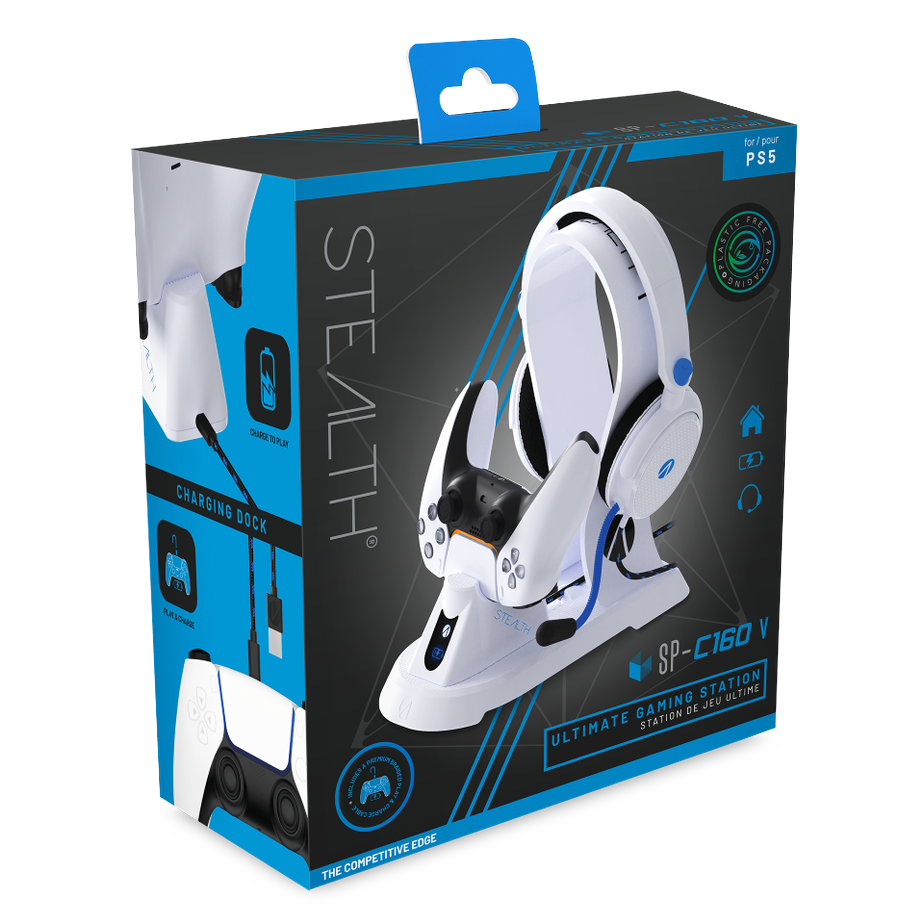 Sony Playstation 5 Charger Ultimate Gaming Station C6-400 Vit