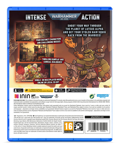 WARHAMMER 40,000: SHOOTAS, BLOOD and TEEF – PlayStation 5 – spilcover