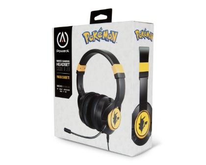 PowerA Pokemon Wired Gaming Headset - Pikachu Silouette
