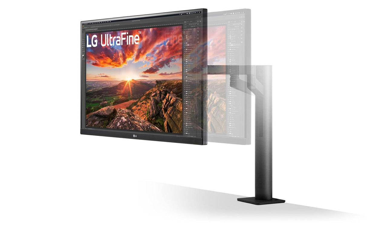 LG UltraFine Ergo 27UN880P-B 27 3840 X 2160 (4K) HDMI DisplayPort USB-C 60Hz Extend Retract Dockningsskärm