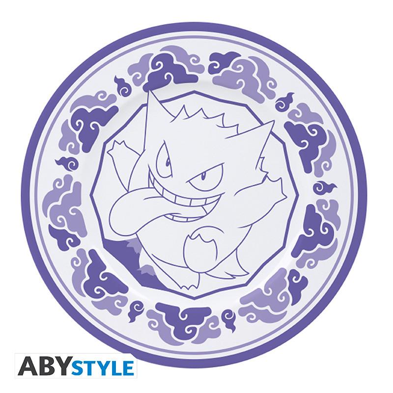 POKEMON - Set of 4 Plates - Japanese Style Abysse
