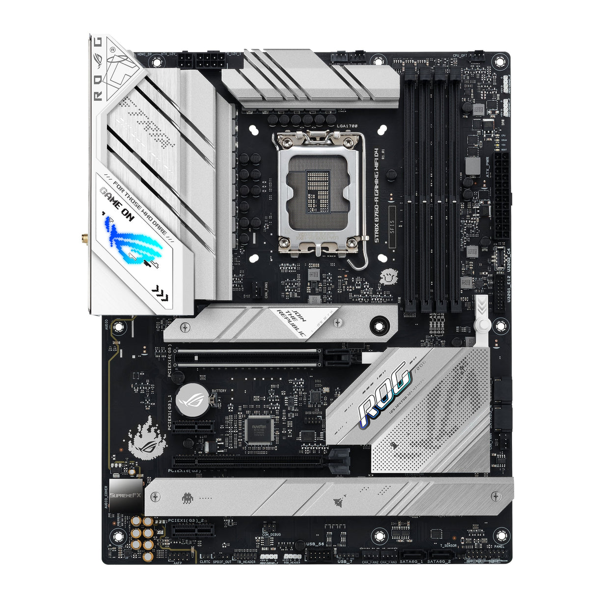 ASUS ROG STRIX B760-A GAMING WIFI D4 (ATX, B760, LGA 1700, DDR4)