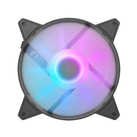 Datorfläktset Darkflash C6, RGB, 3in1 120x120 (svart)