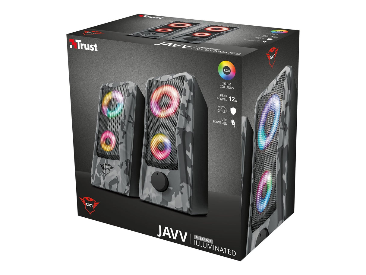 Trust GXT GXT 606 Javv Högtalare Svart Grå