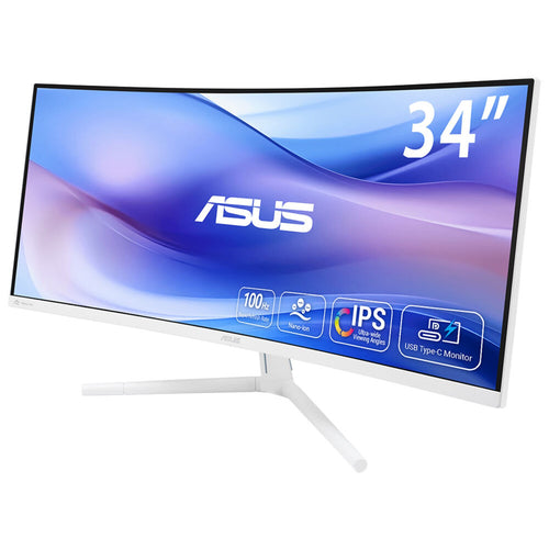 ASUS VU34WCIP-W – set skråt forfra
