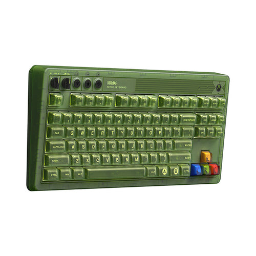 8BitDo Retro 87 Xbox Edition – tastatur, ISO UK – Tastatur forfra