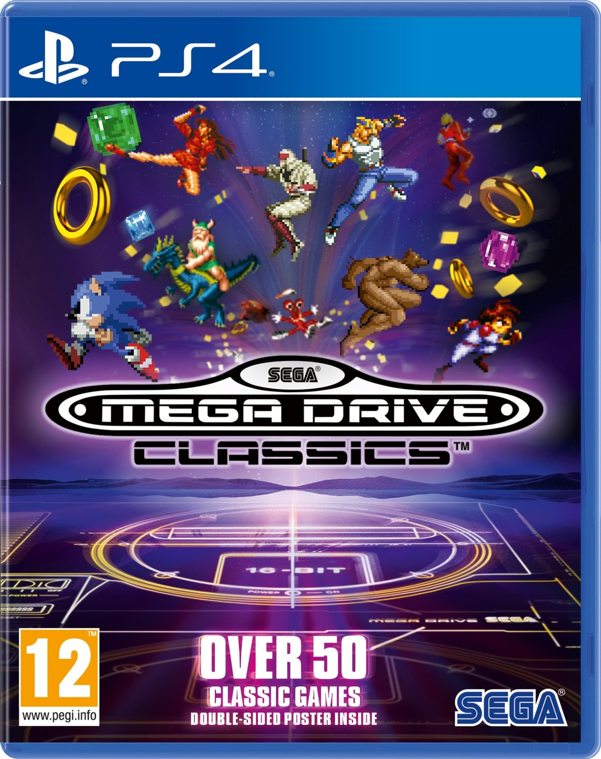 SEGA Mega Drive Classics – PlayStation 4 – forside