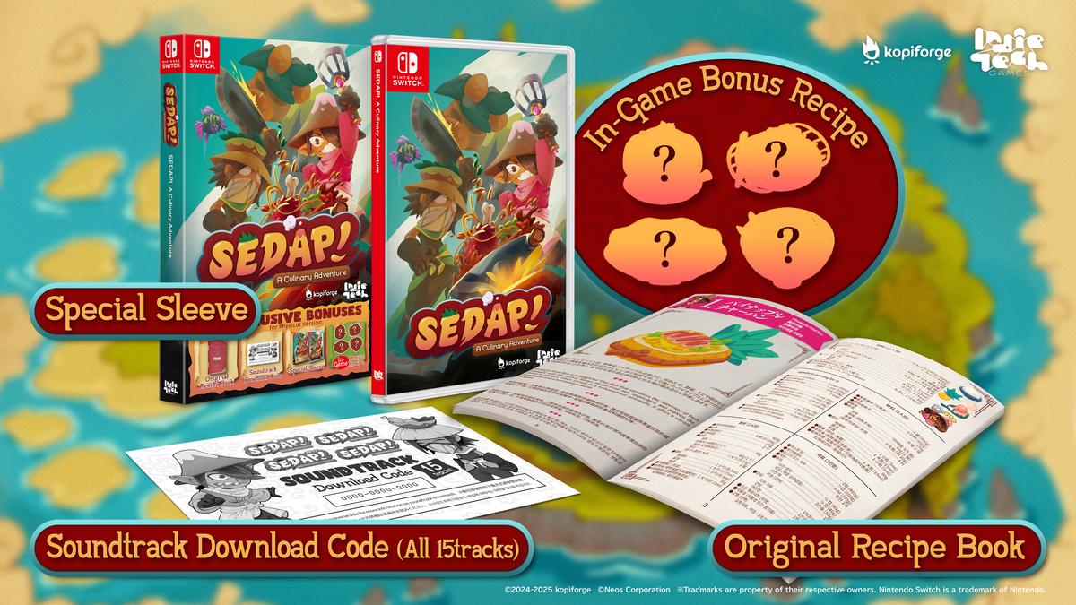 Sedap! A Culinary Adventure – Import – Nintendo Switch – spillets udgave