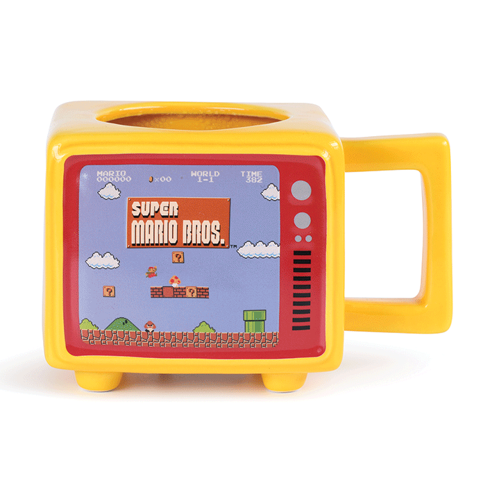 Nintendo - Supermario Retro Tv - Heat Change Cup