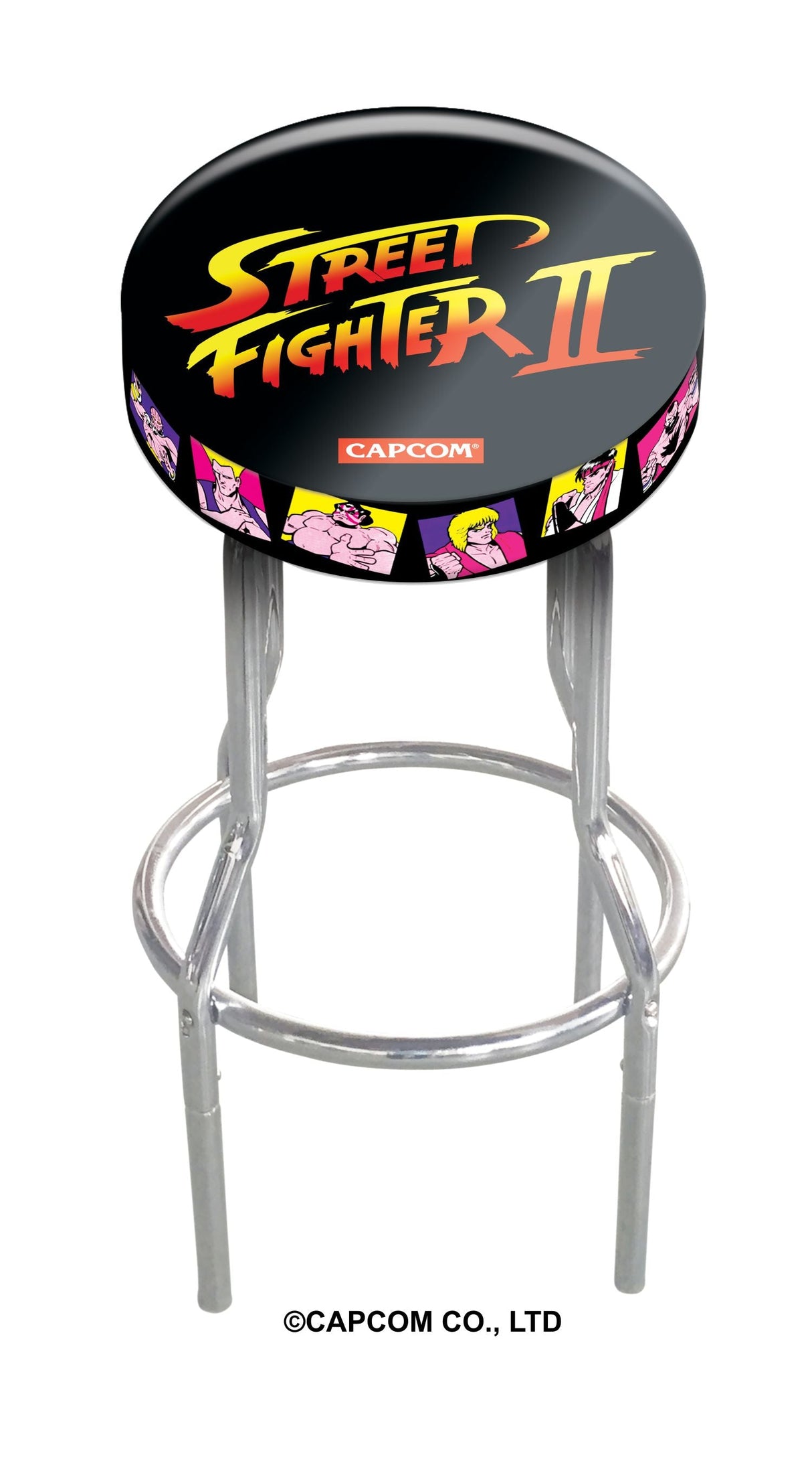 ARCADE 1 UP STREET FIGHTER STOOL