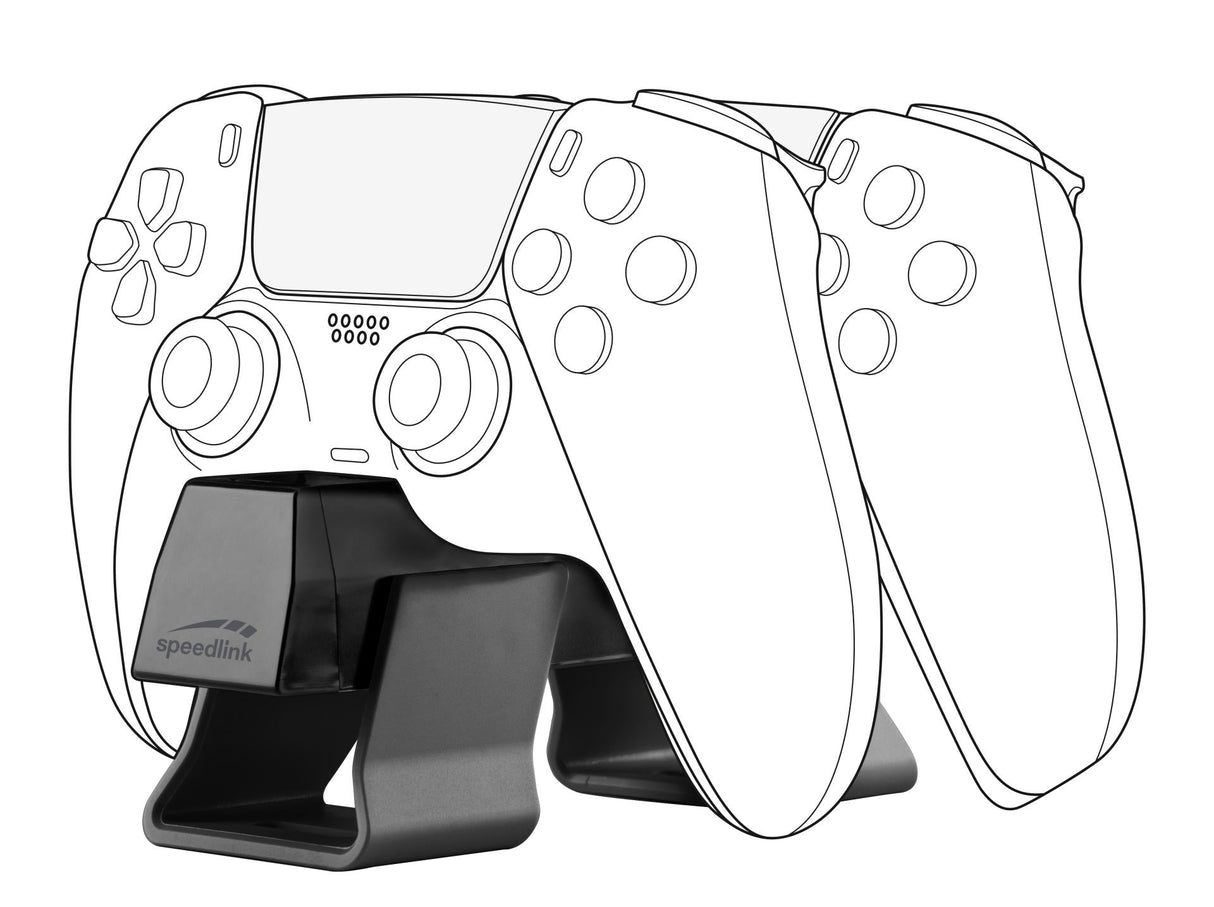 Speedlink - TWINDOCK Laddare För PS5, Svart