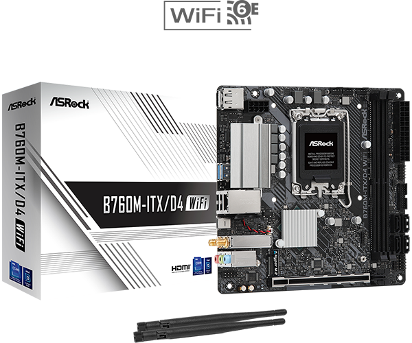 ASRock B760M-ITX/D4 WIFI