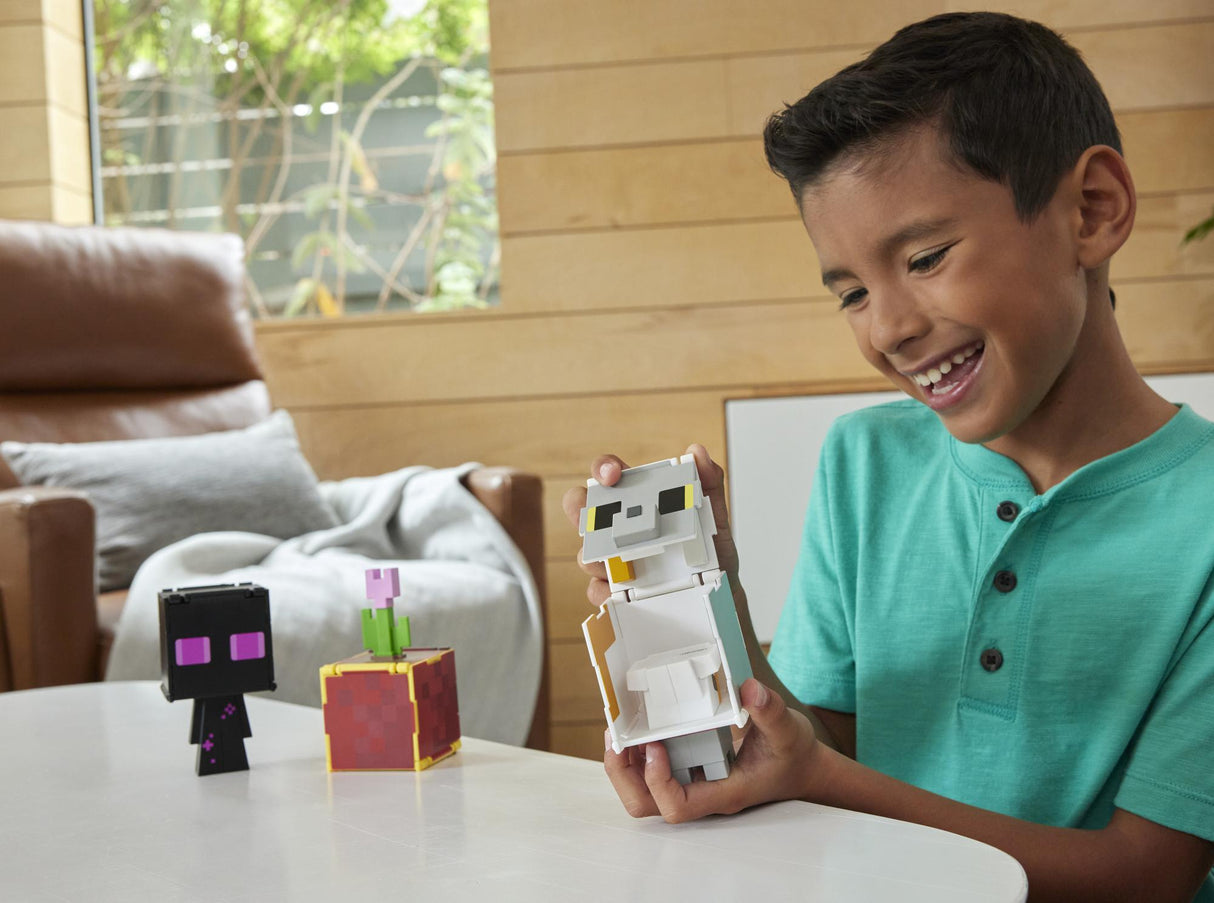 Minecraft - Mob Head Minis Flipping Figs - Warden & Sculk Catalyst