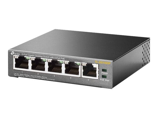 TP-Link TL-SG1005P Switch 5-portars Gigabit PoE