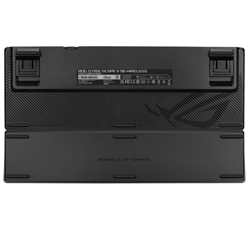ASUS ROG Strix Scope II 96 Wireless – indvendig opbygning eller underside; layout på billedet er illustrativt