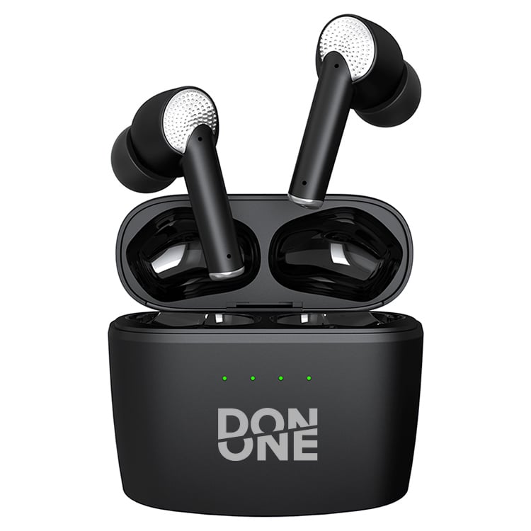 DON ONE - TWSA130 SVART - True Wireless Earbuds ANC ENC