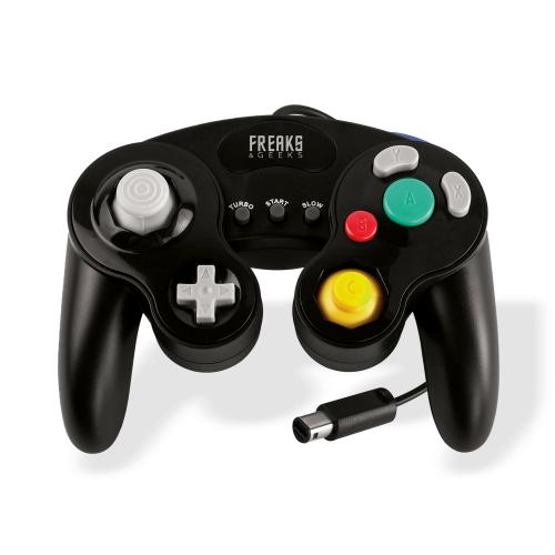 Freaks and Geeks – sort Wii/GameCube-controller – produktbillede 1