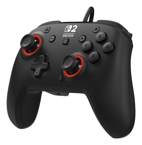 Turtle Beach Rematch Wired – Switch-controller – Sort – controller skråt fra venstre