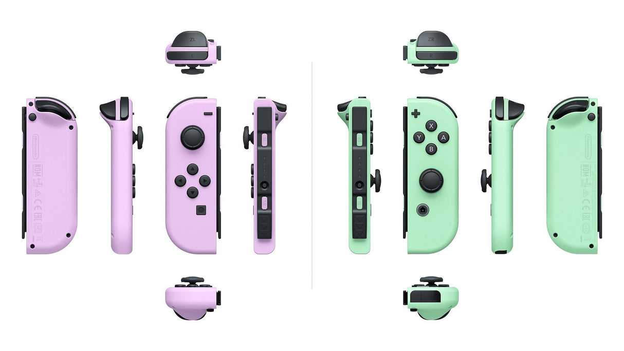 Joy Con Pair Pastell Lila/Pastellgrön