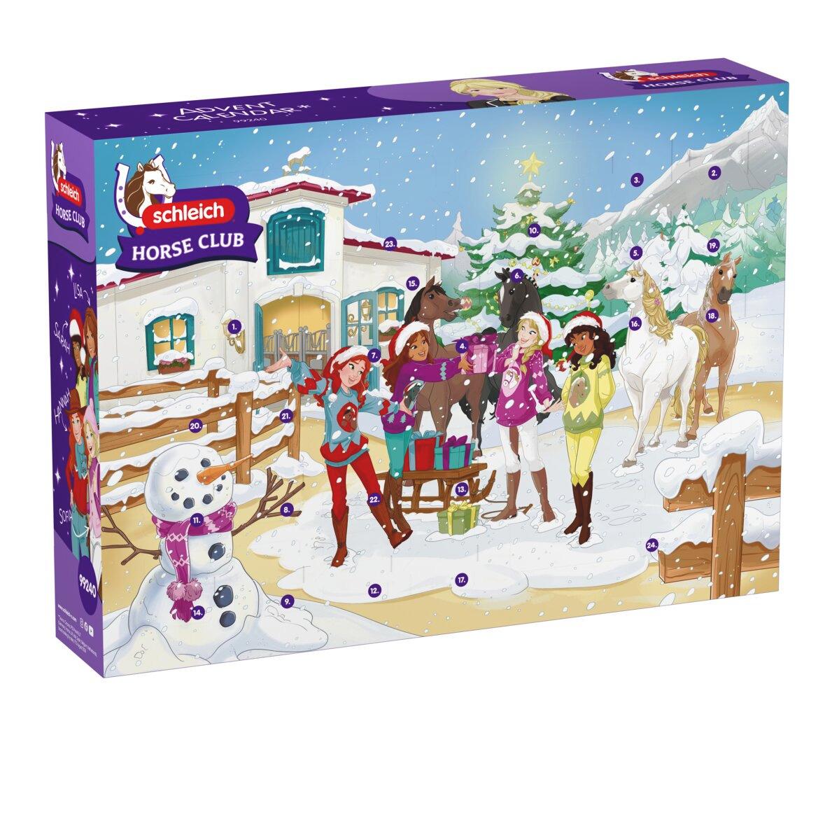 Schleich Horse Club julekalender 2026 – Winter Wonderland