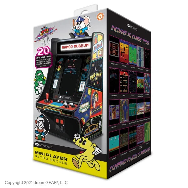 MIN ARCADE, MINISPELARE 10 BANDAI NAMCO™ MUSEUM HITS (20 I 1)