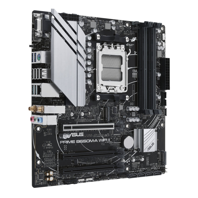 ASUS PRIME B650M-A WIFI II (mATX, B650, AM5)