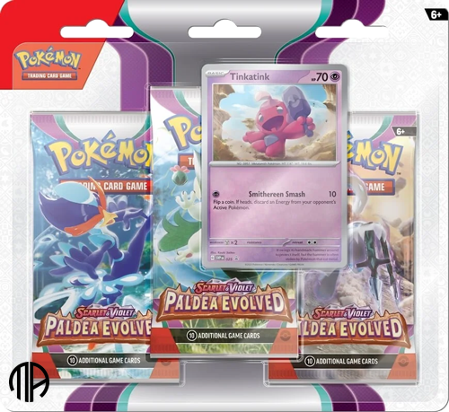 Pokémon - Blister 3p Scarlet & Violet - Paldea Evolved (POK85353)