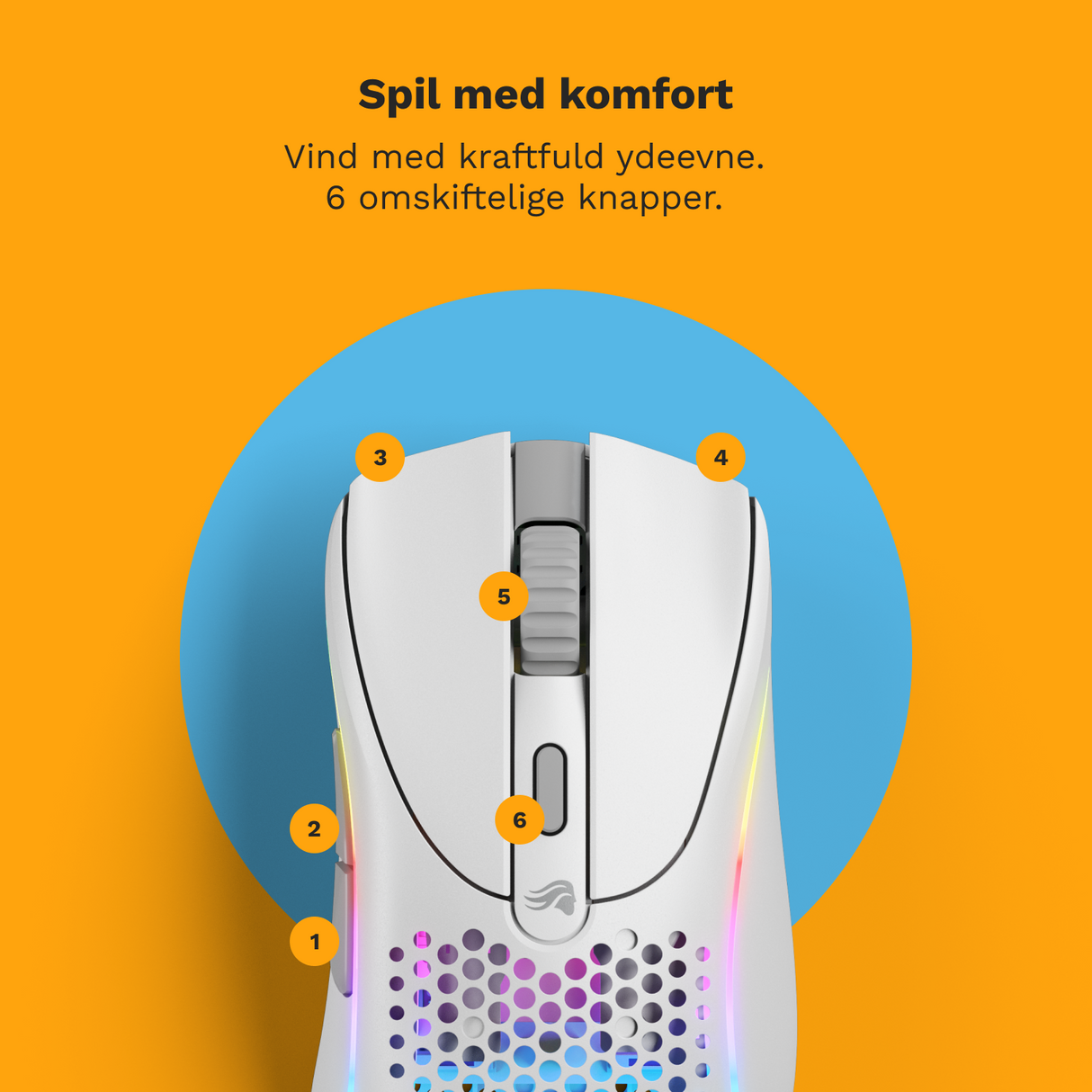 Glorious Model D 2 Wireless - Matt Vit