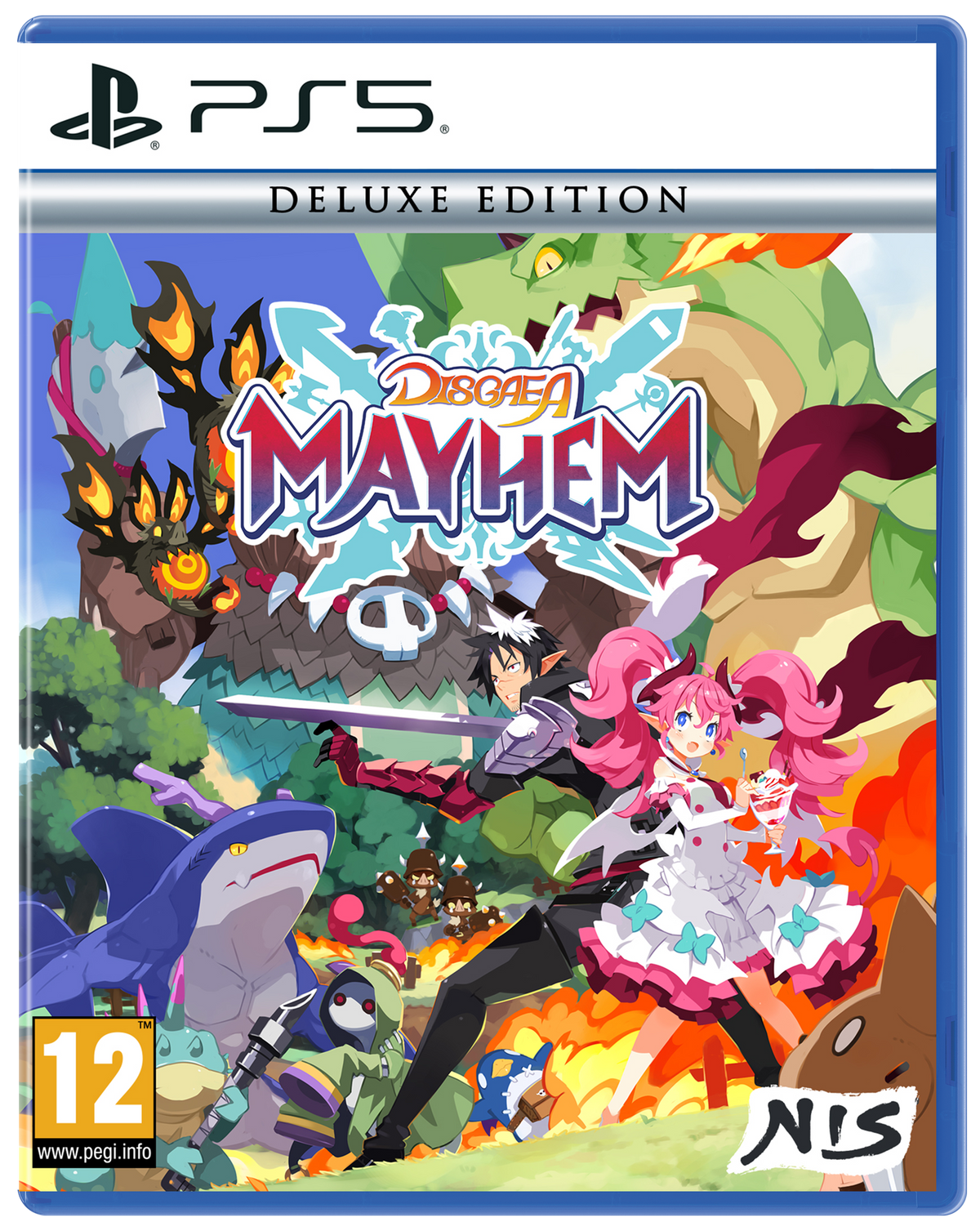 Disgaea Mayhem (Deluxe Edition) – PlayStation 5 – spilomslag