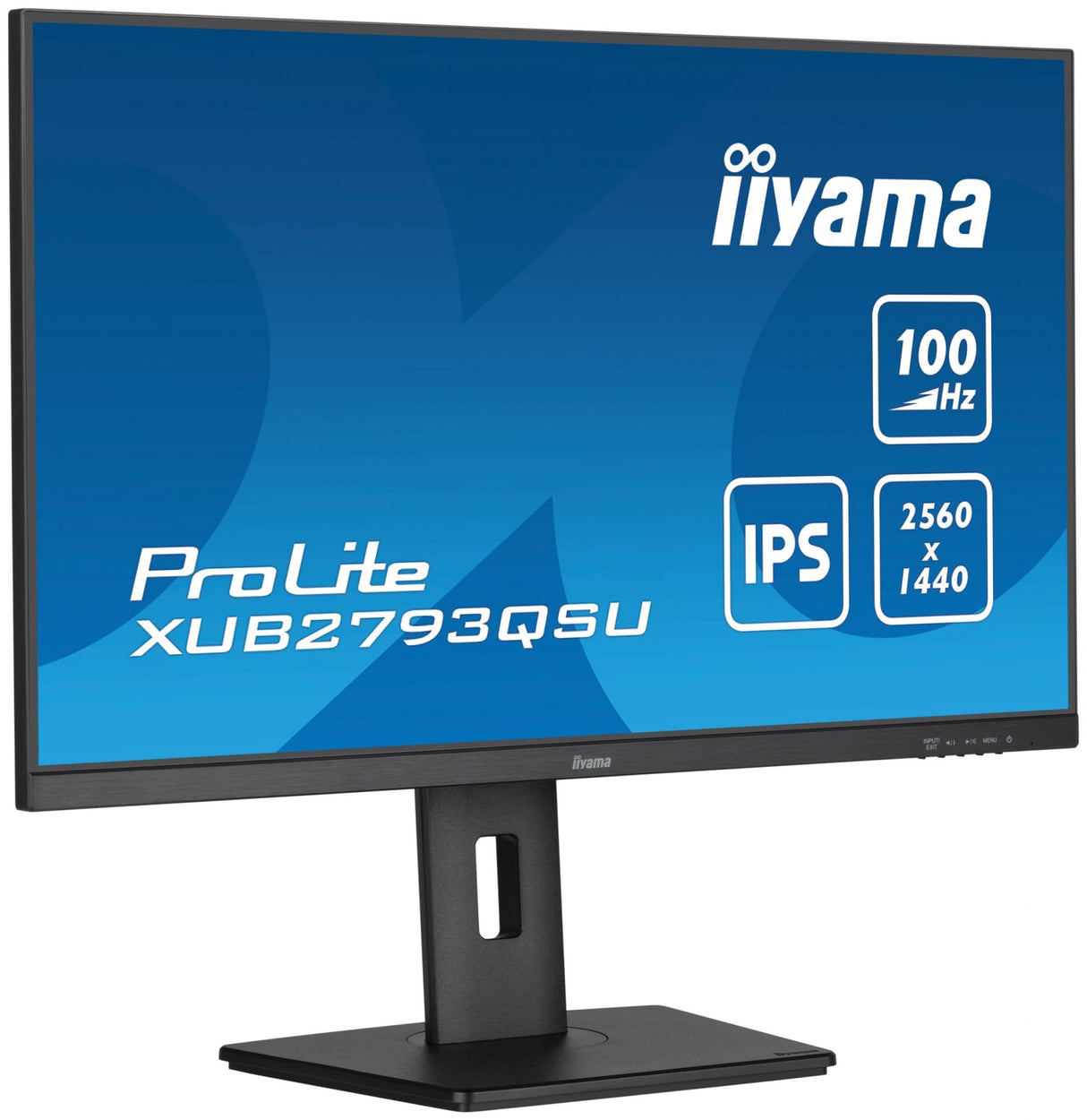 Iiyama ProLite XUB2793QSU-B6 27 2560 X 1440 (2K) HDMI DisplayPort 100Hz Pivot-skärm