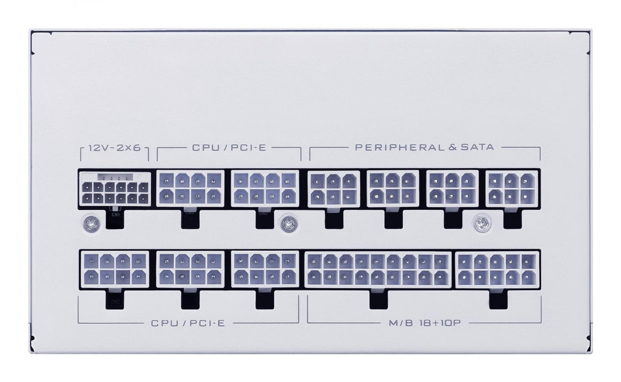 Lian Li SX ATX Platinum PSU, 1000W - White Lian Li