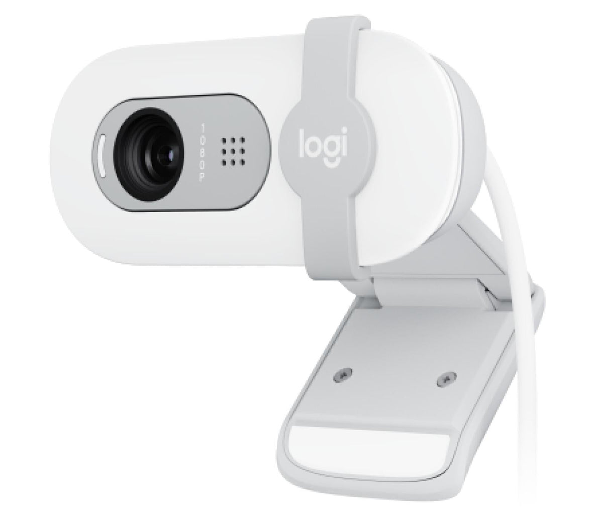 Logitech - Brio 100 Full HD Webcam - Off White Logitech