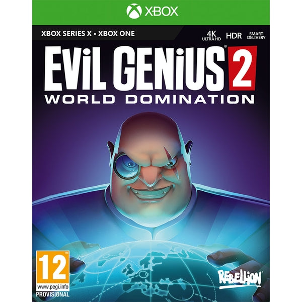 Evil Genius 2: World Domination – Xbox One / Xbox Series X – spilomslag