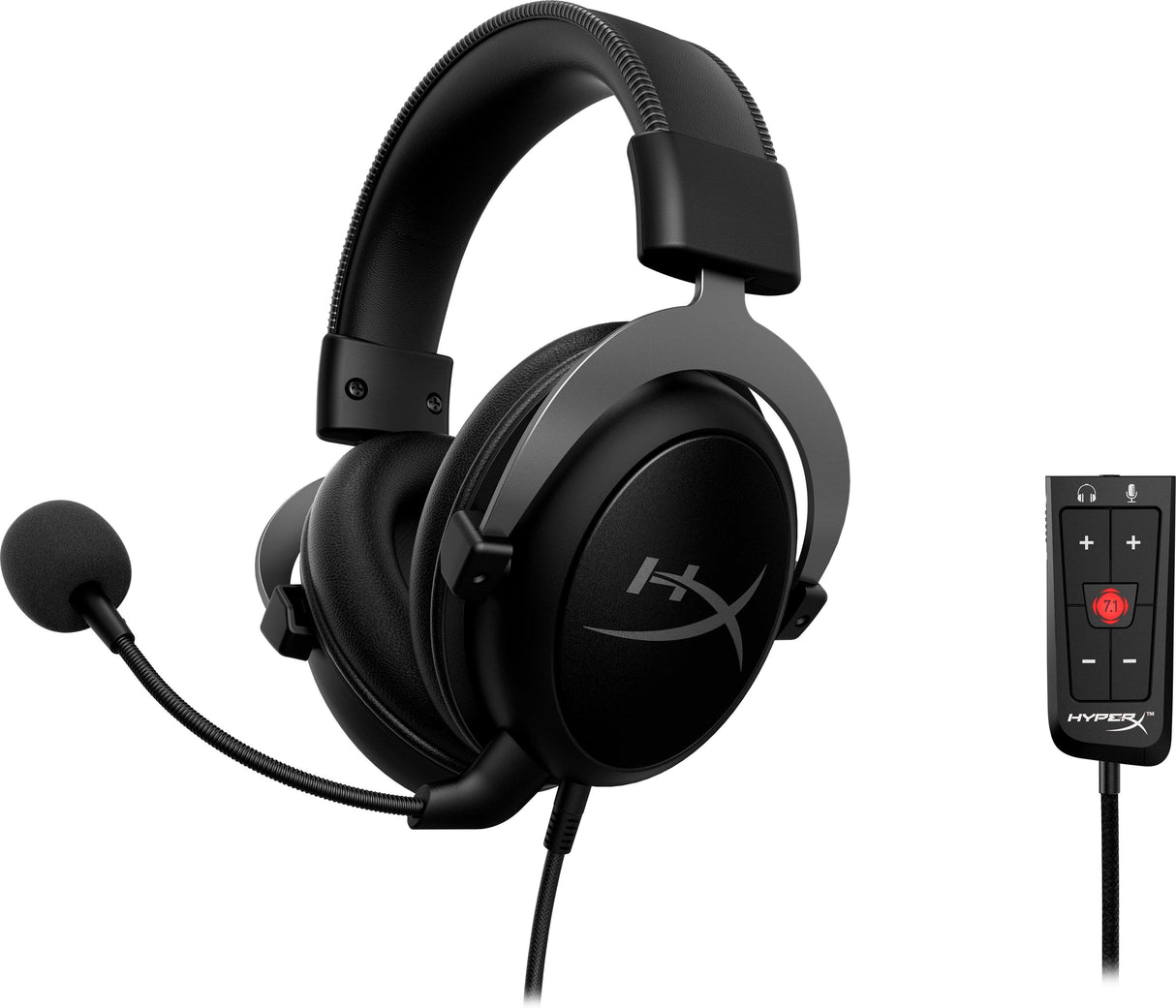 HyperX Cloud II Headset Grå